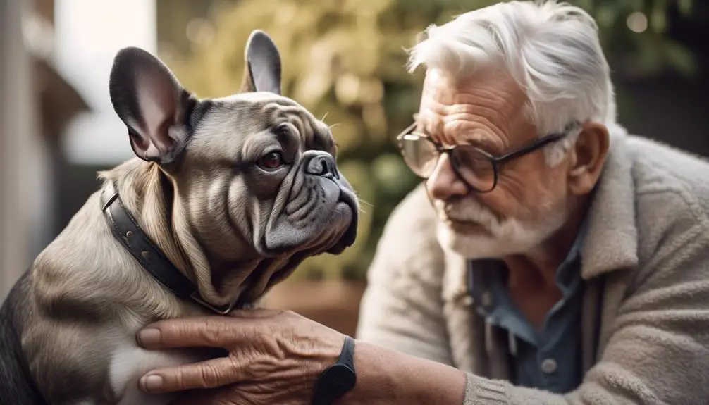 caring for aging frenchies