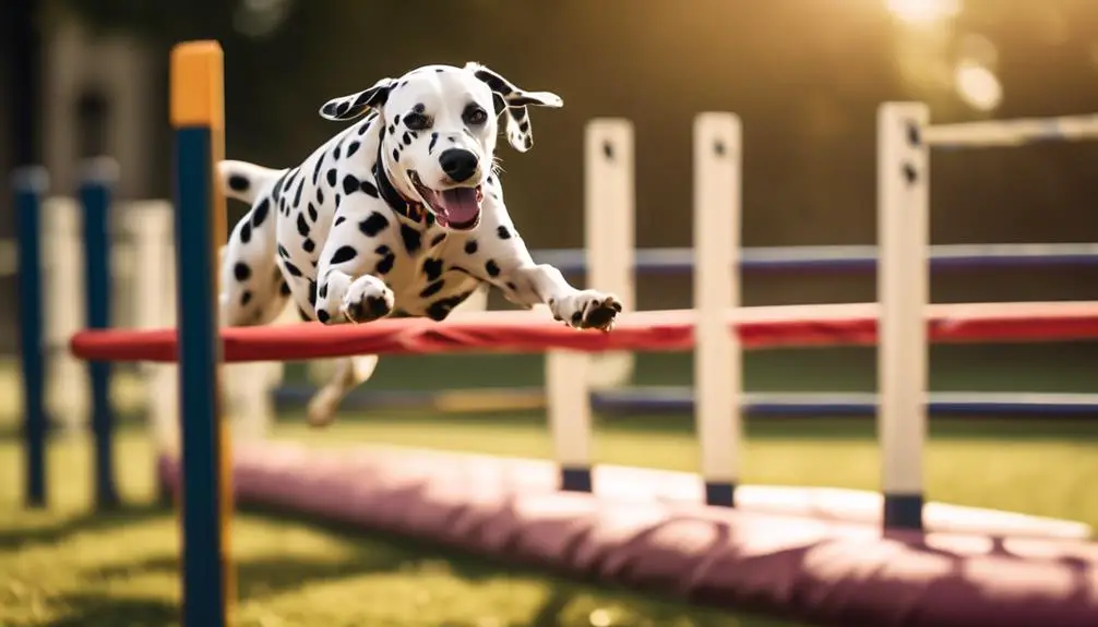 dalmatian canine sports training