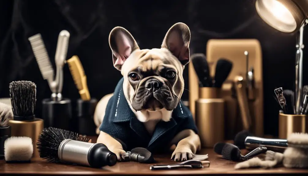 french bulldog coat care