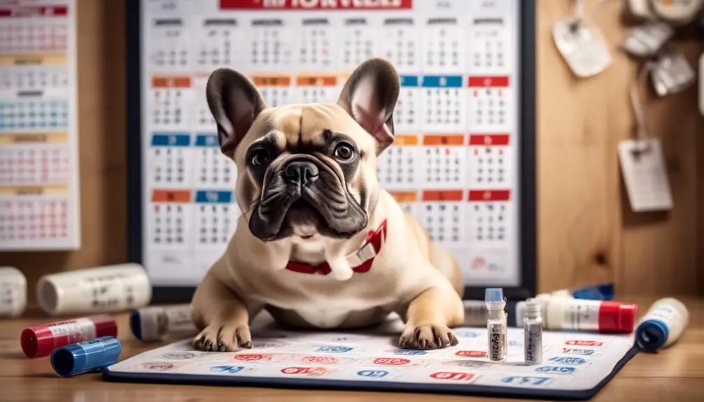 french bulldog vaccination schedule