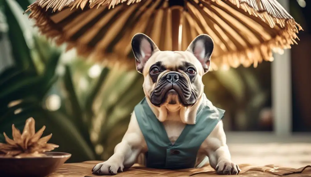 summer fitness for french bulldogs