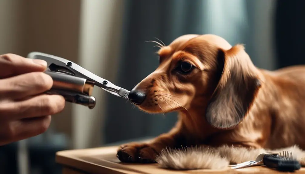 at home dachshund grooming guide