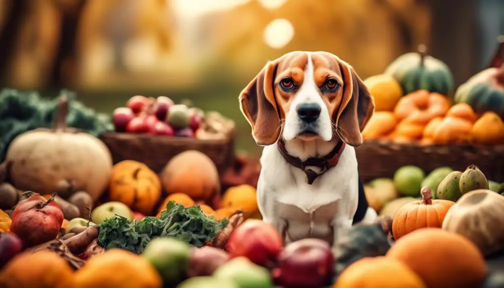 beagle diet by season