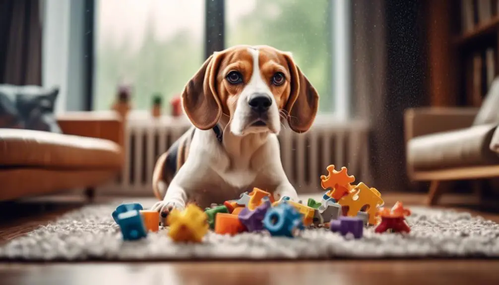 beagle indoor exercise tips