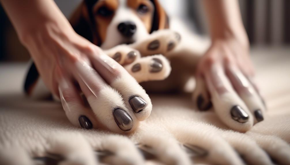 beagle paw care tips