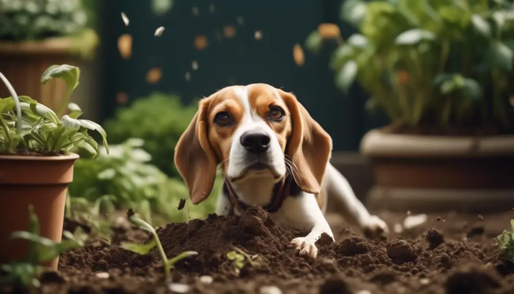 beagle proofing to avoid digging
