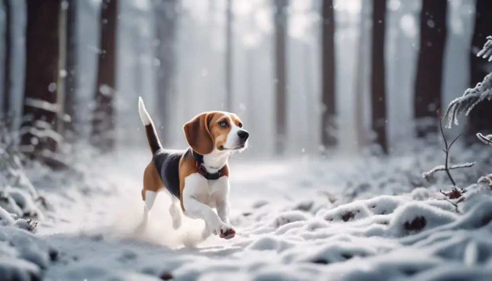 beagle s winter exercise guide