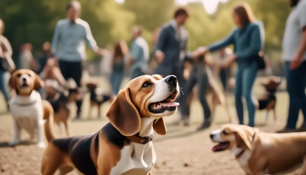 beagle socialization and training