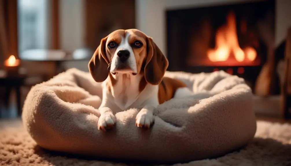 beagle winter weather tips