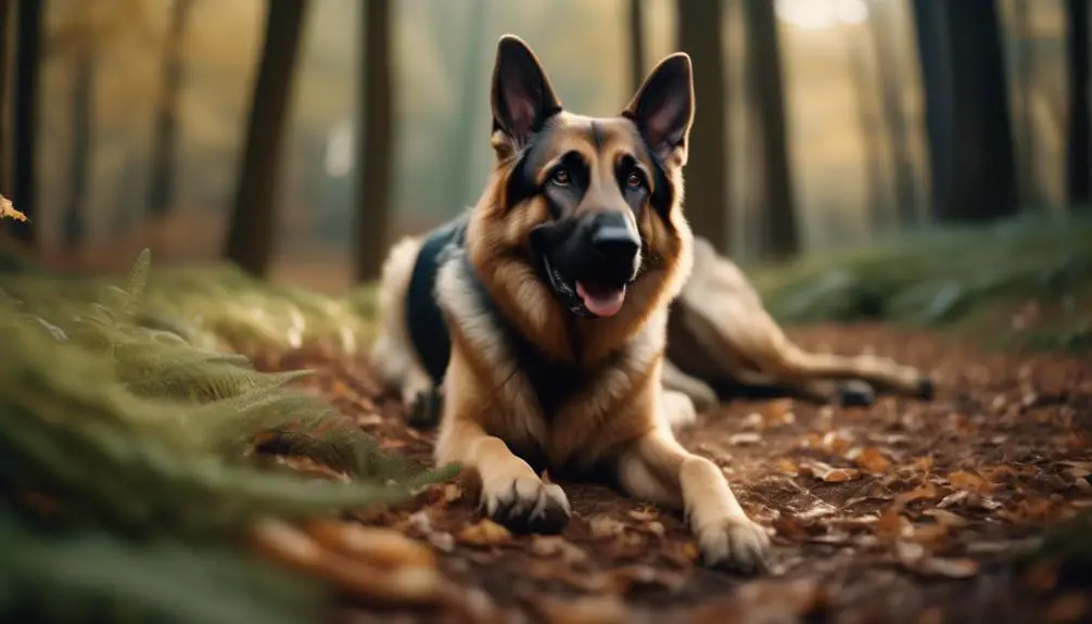 building confidence in german shepherds