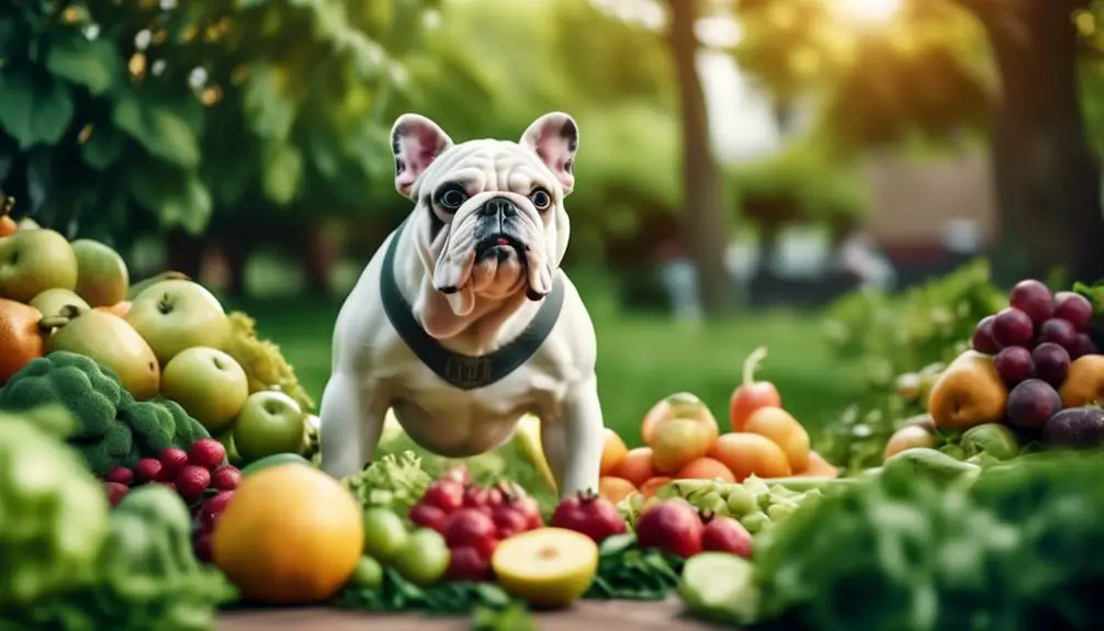 bulldog health through diet