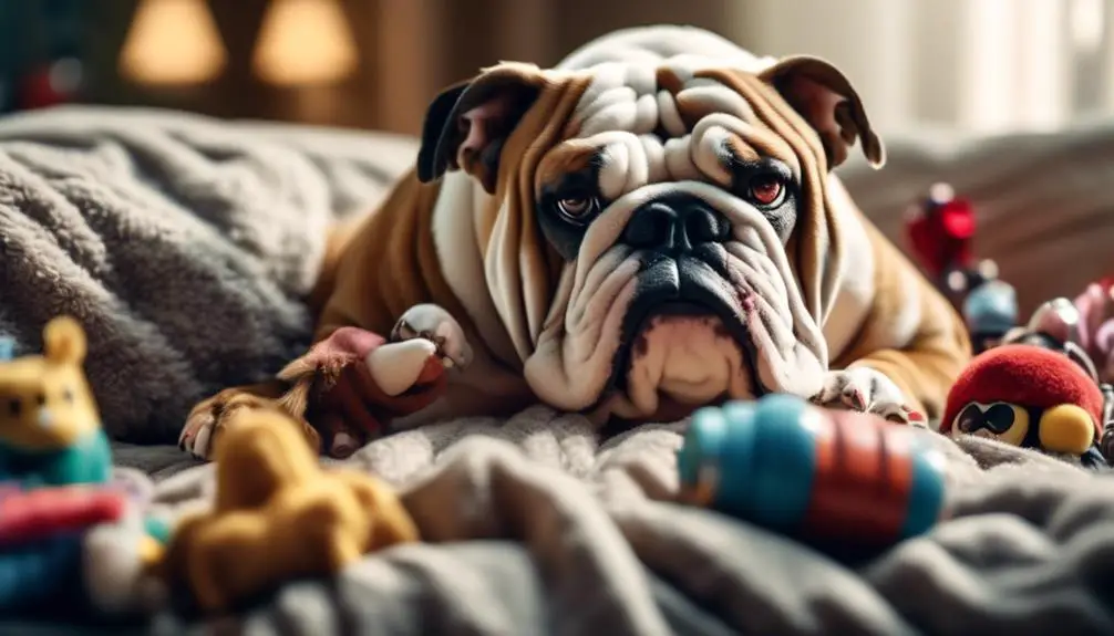 caring for aging bulldogs