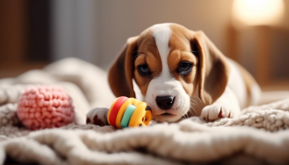 caring for beagle s teething