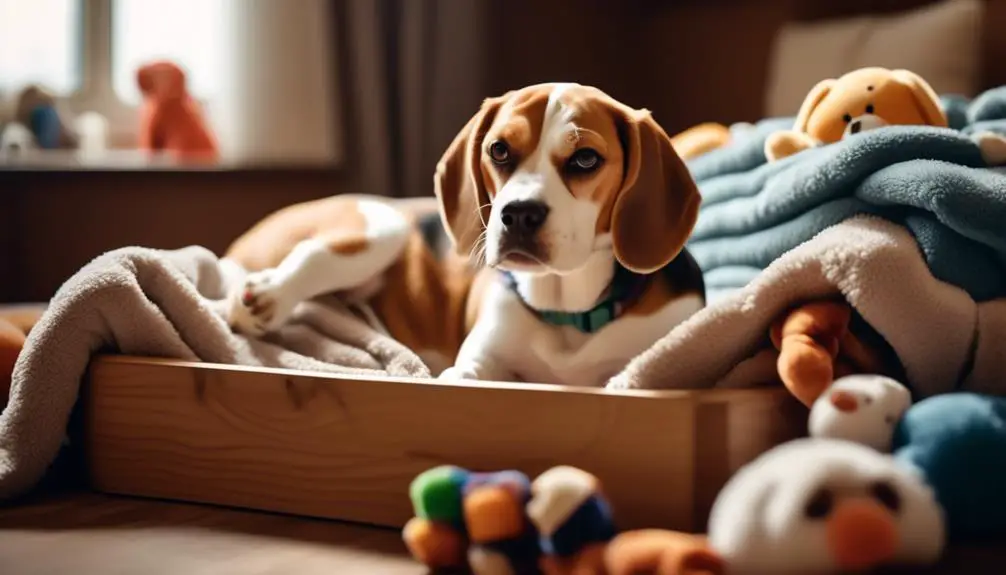 caring for pregnant beagles