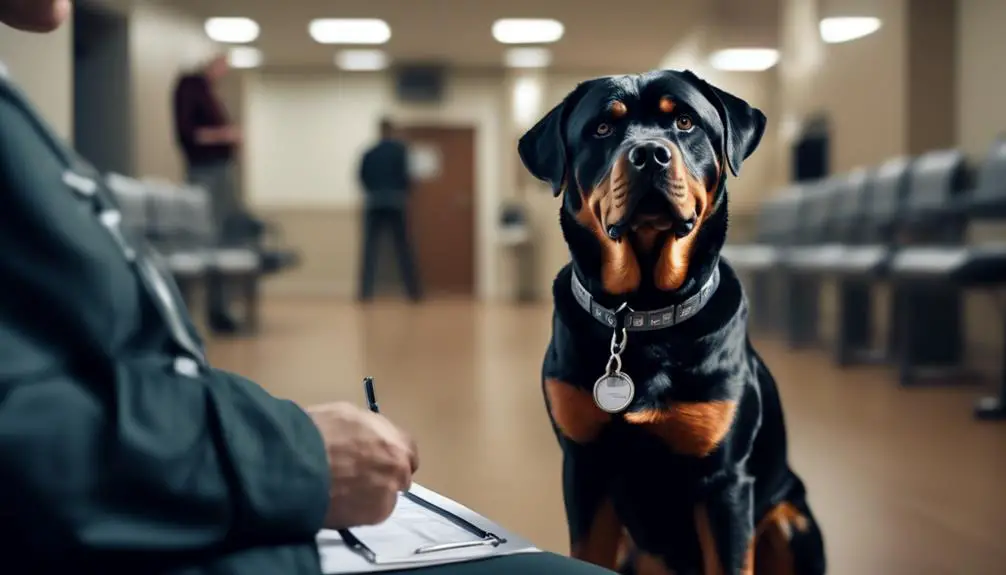 choosing a rottweiler friendly veterinarian