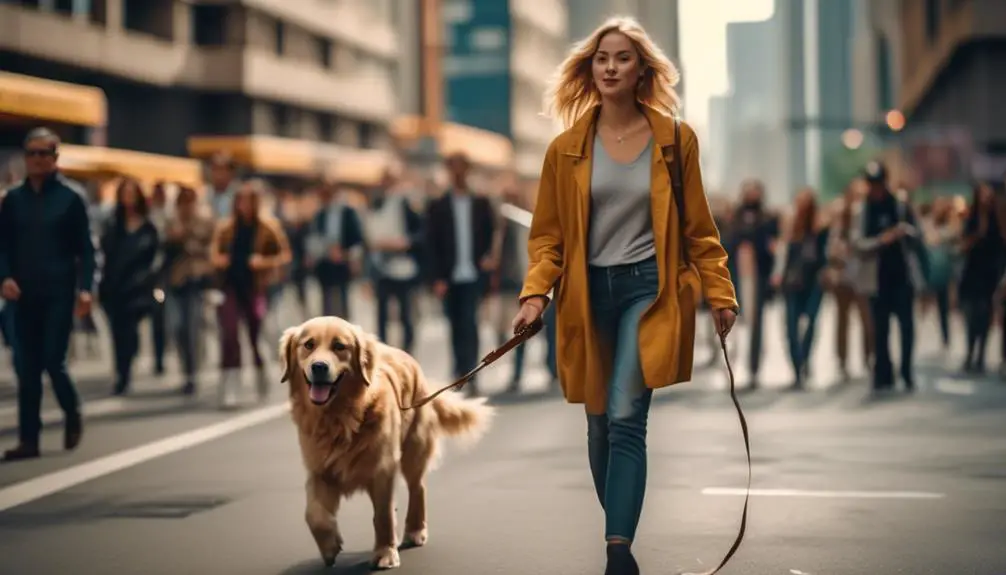 city living with retrievers