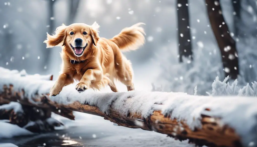 cold weather exercise for golden retrievers