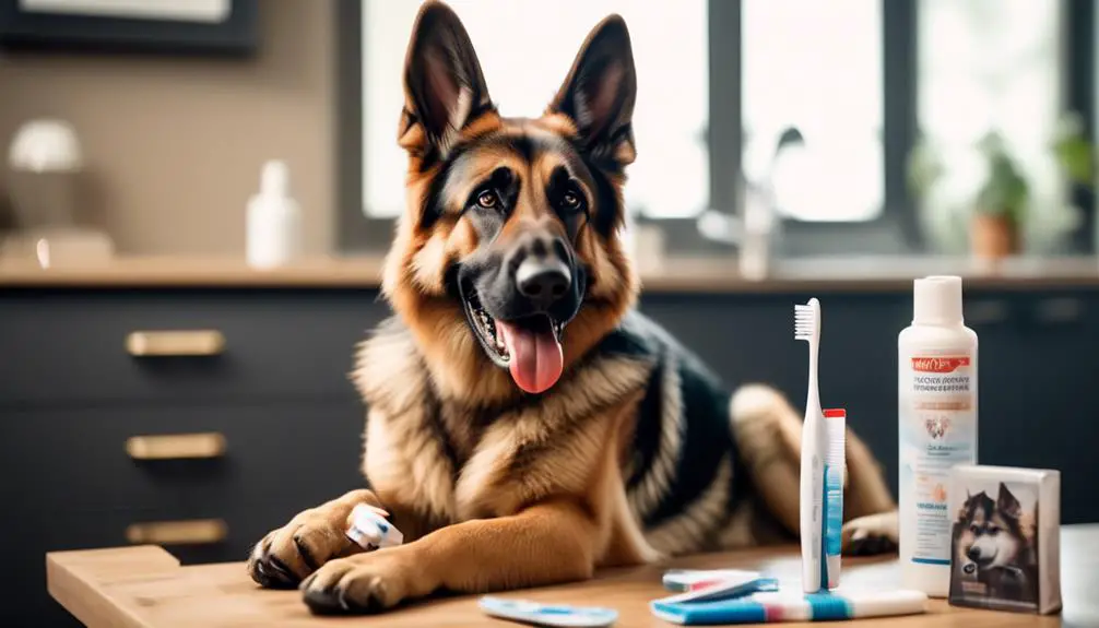 comprehensive dental care for german shepherds