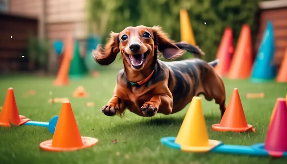 creative exercise for dachshunds