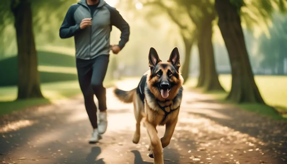 customized fitness plans for german shepherds