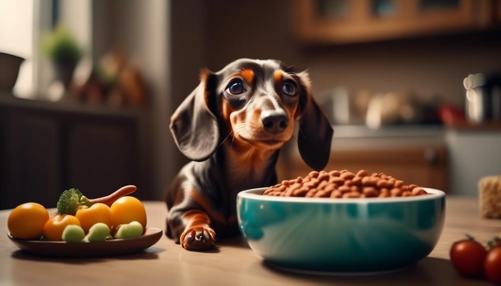 dachshund diet for back