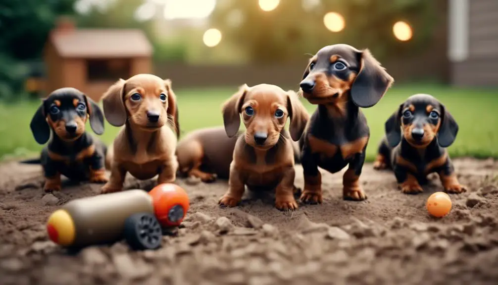 dachshund litter socialization tips