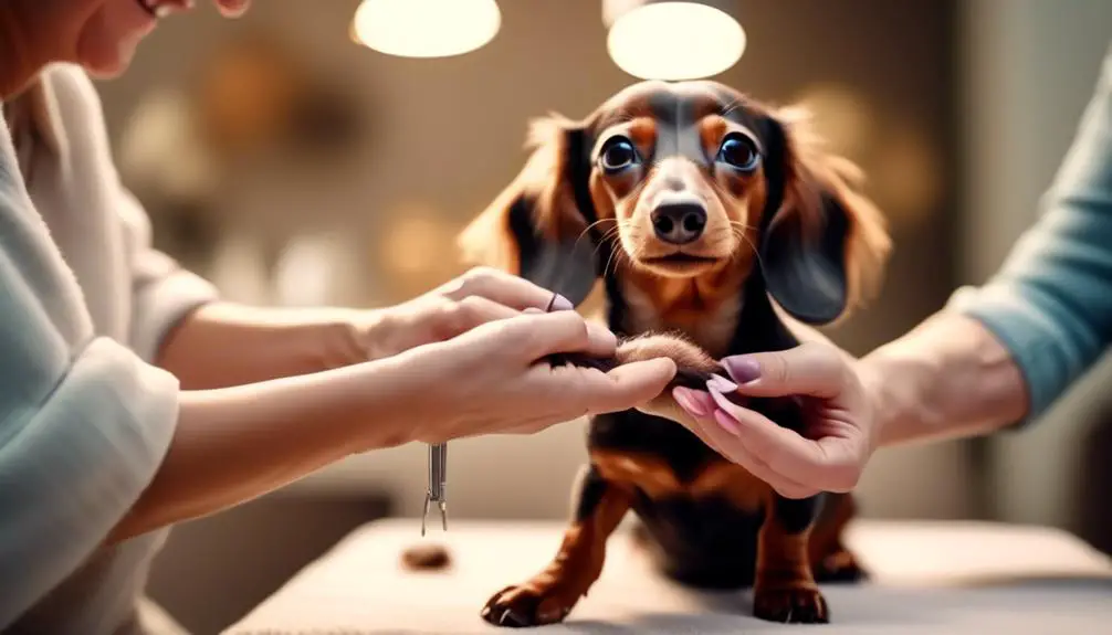 dachshund nail care tips