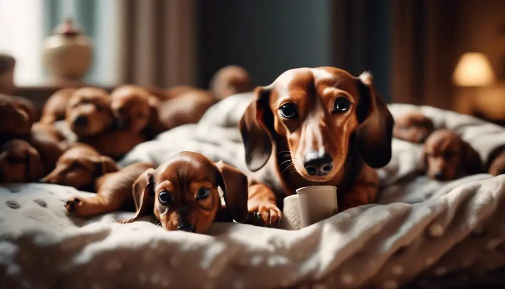 dachshund postpartum care guide