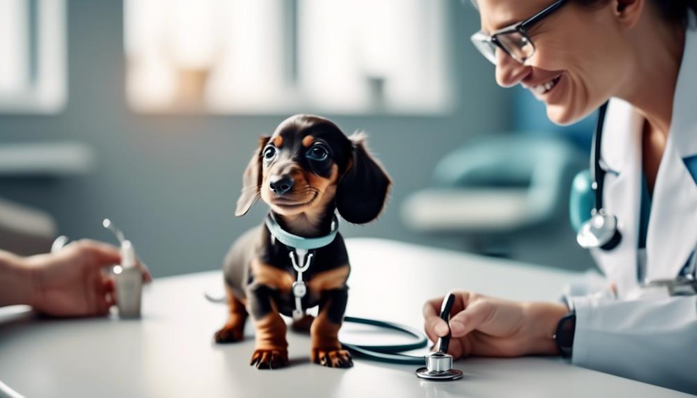 dachshund puppy preventive care