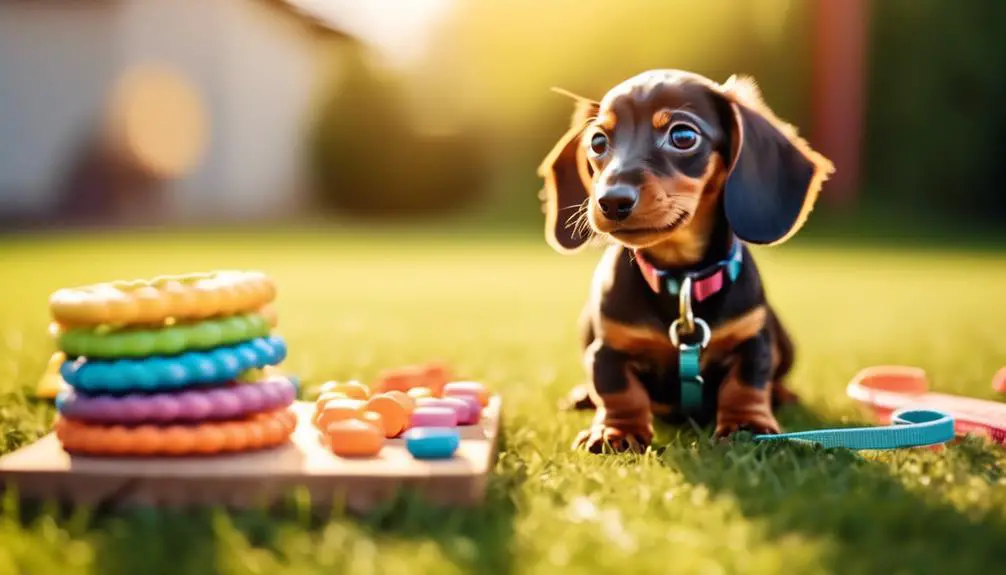 dachshund puppy training strategies