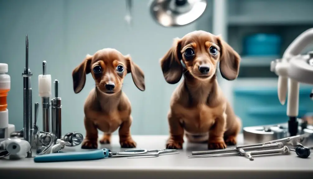 dachshund puppy veterinary care