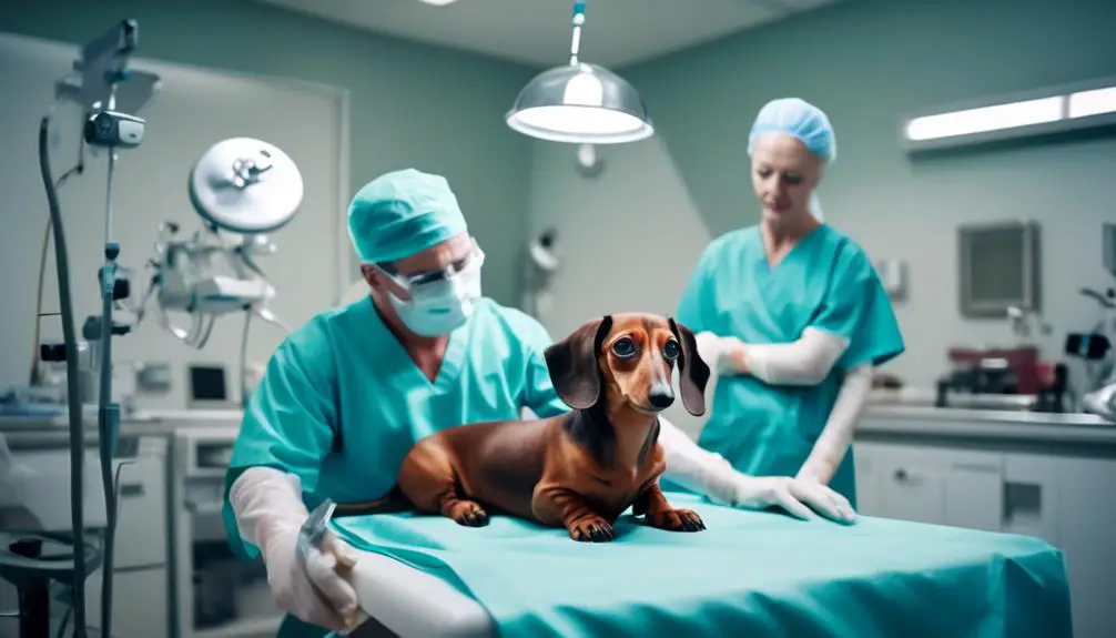 dachshund spaying and neutering