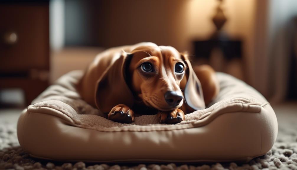 dachshunds early illness signs