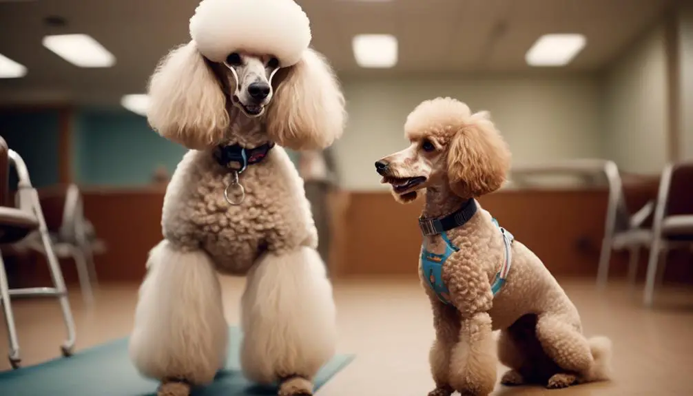 dealing with stubborn poodles
