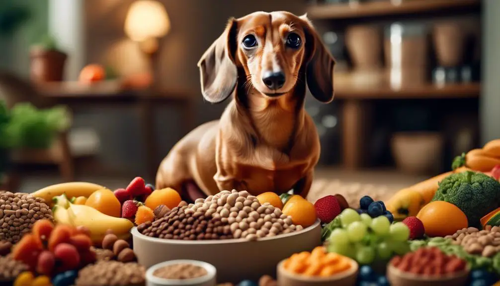 dietary balance for dachshunds