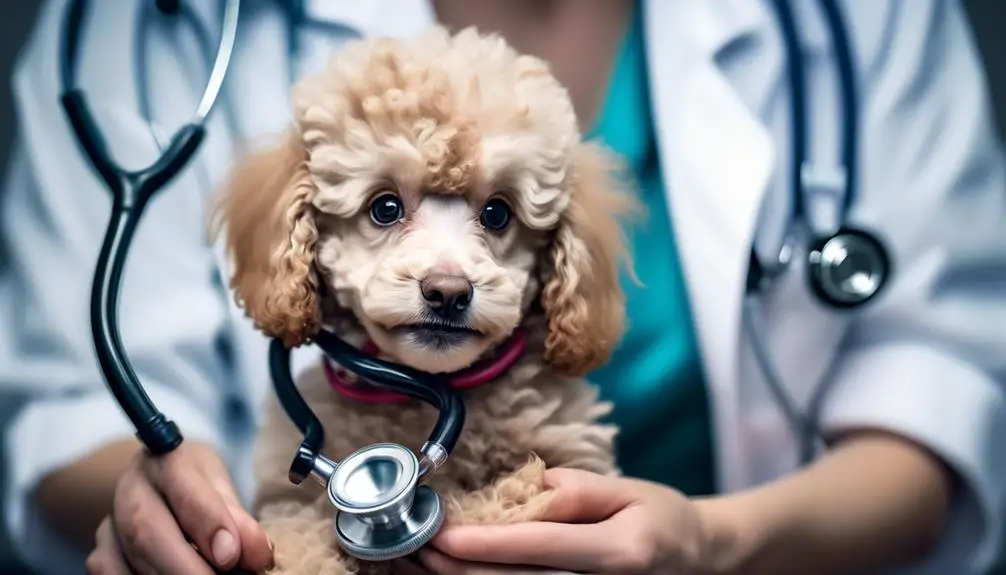 early veterinary care for poodle puppies