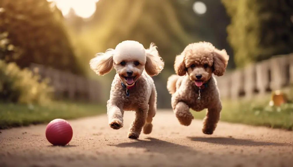 exercise for poodle s life stages