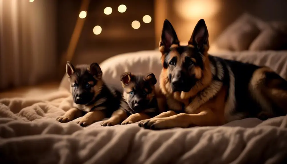 expert care for newborn german shepherd puppies