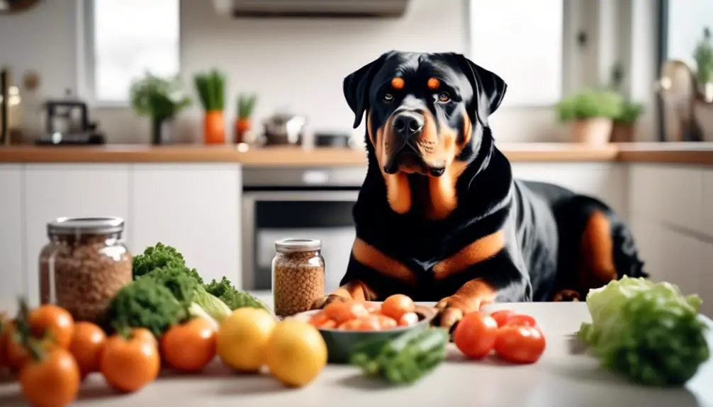 feeding rottweiler for health