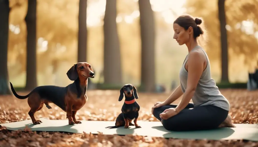 fitness with your dachshund