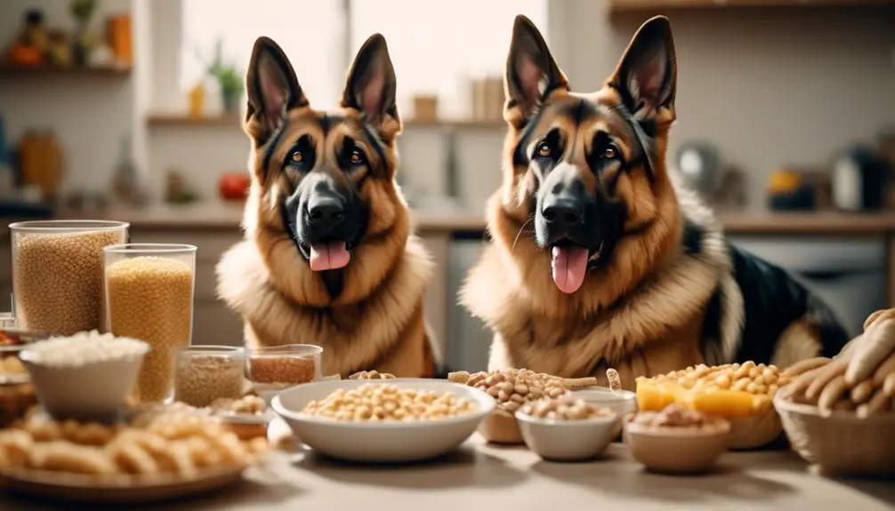 food sensitivities in german shepherds