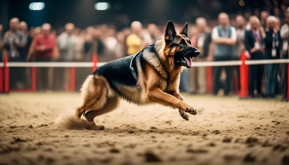 german shepherd competitions and shows