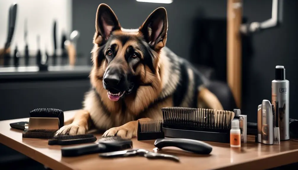 german shepherd grooming essentials