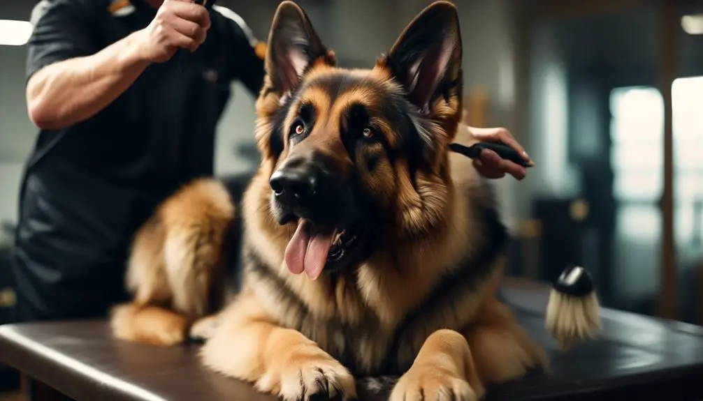 german shepherd grooming techniques