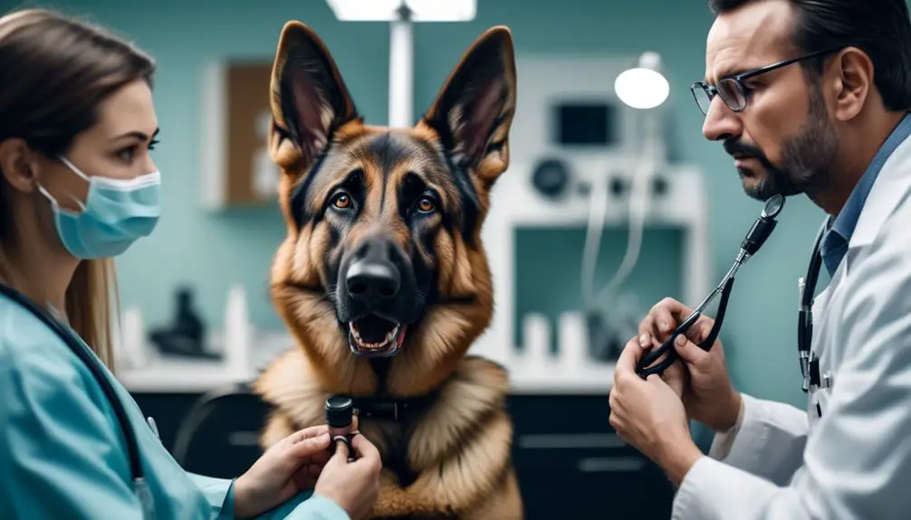 german shepherd health assessments