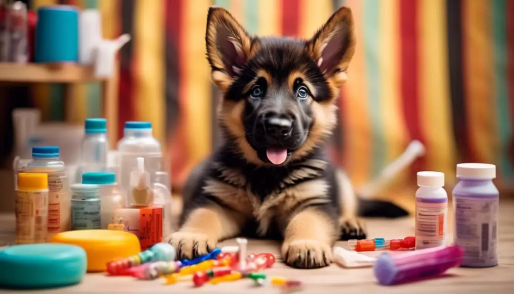 german shepherd health care