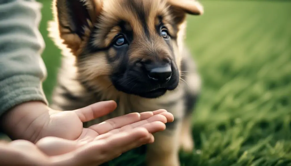 german shepherd puppy care