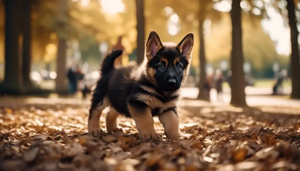 german shepherd puppy socialization