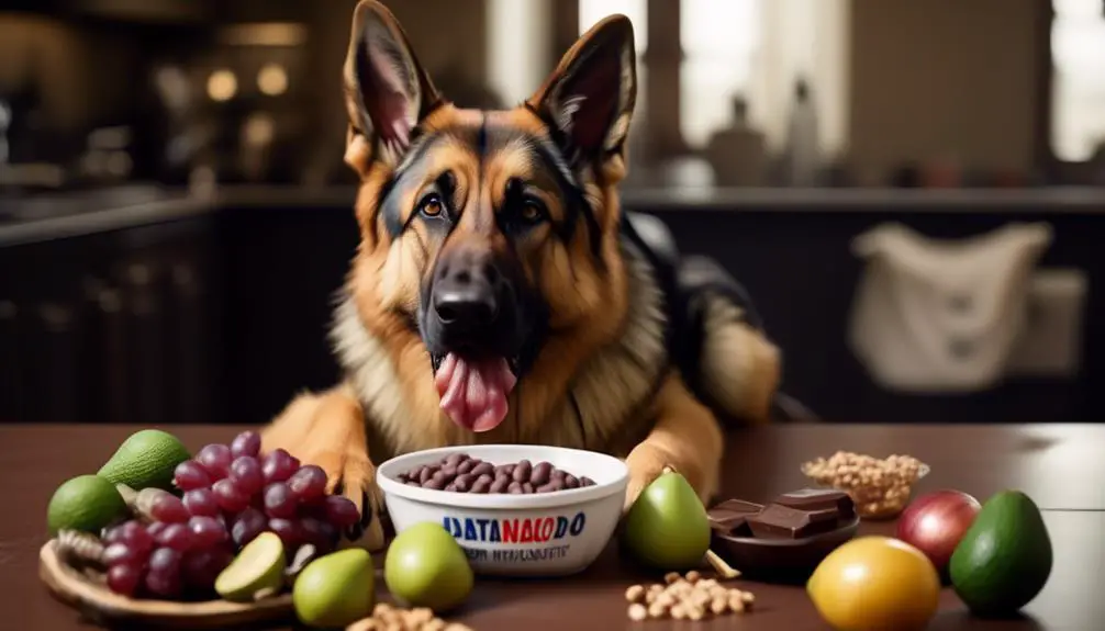 german shepherd s bowl dangers