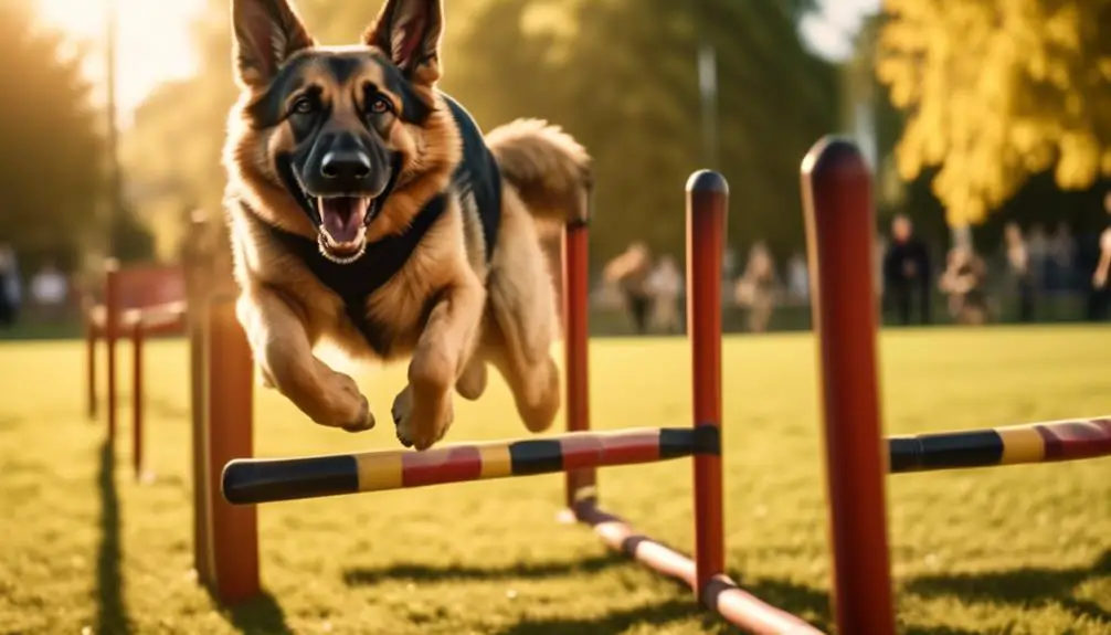 german shepherd training games